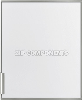 Дверной фронт с алюминиевой рамой и ручкой для холодильника Bosch 00777826